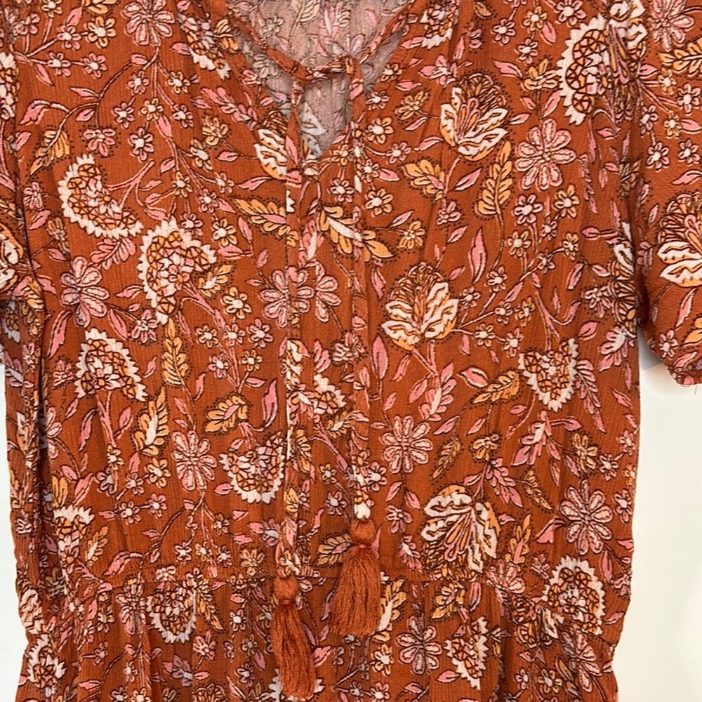 Knox Rose Midi Sundress Women's Sz Small Boho Cottagecore Bohemian - Picture 5 of 11